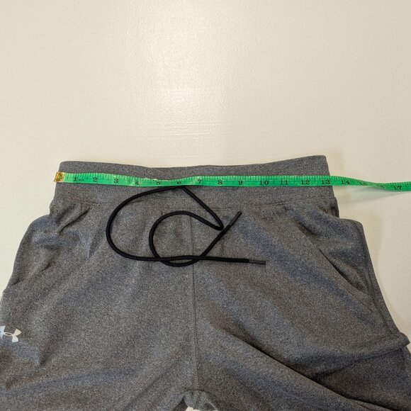 Under Armour Size XS Charcoal Gray Cropped Knit Pants - Picture 4 of 15